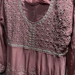 Embellished Pink Dress